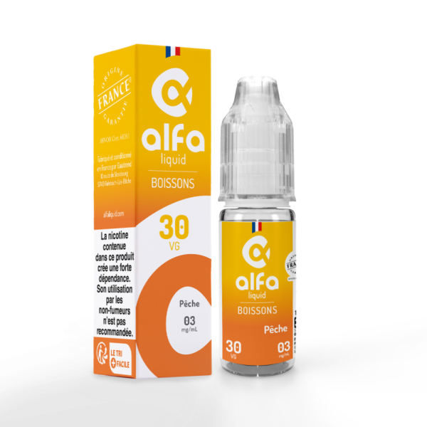 Alfaliquid pêche -10ml