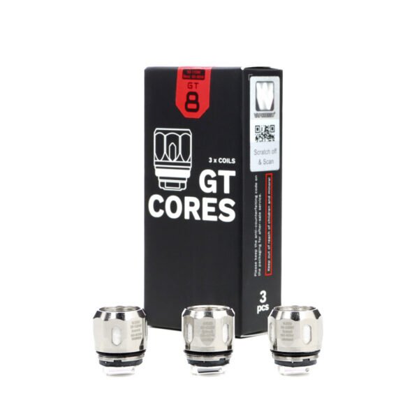 Résistances GT8 pour NRG Tank par 3 - Vaporesso - Valeur : 0,15 Ohms