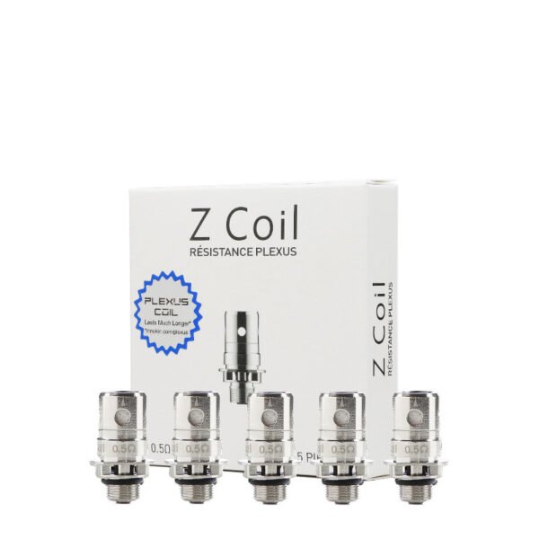 Résistances Z coil 0.3 - 0.5 ohm - par 5 - Innokin - Valeur : 0,5 Ohms